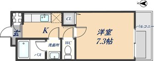 ベルドミール末広Ⅱ番館の物件間取画像